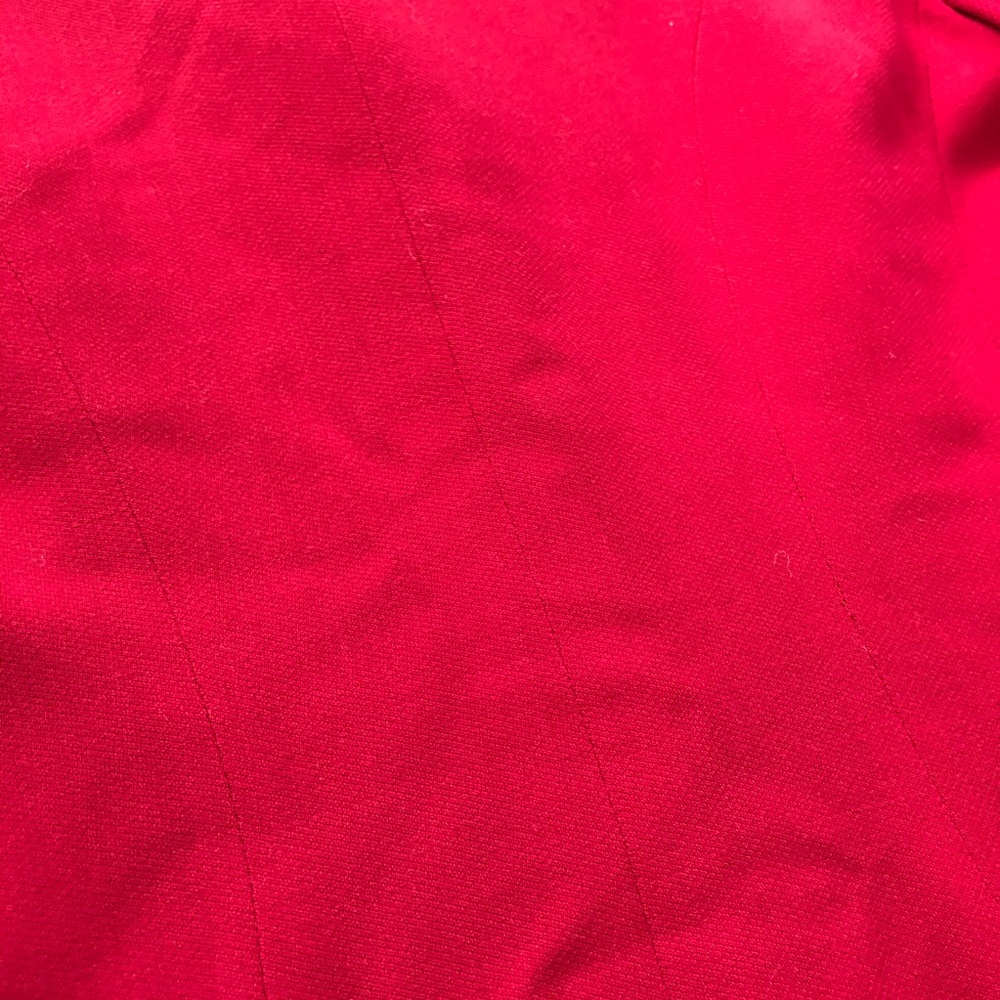 Griffith Gray for St John Red Long Blazer Military - Picture 6 of 8